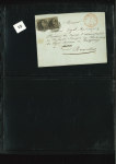 Stamp of Large Lots and Collections A fantastic old time letter collection 1840-1932 (chiefly 1850s) housed in a beautiful classic Schaubek