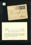 Stamp of Large Lots and Collections A fantastic old time letter collection 1840-1932 (chiefly 1850s) housed in a beautiful classic Schaubek