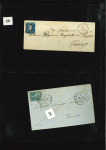Stamp of Large Lots and Collections A fantastic old time letter collection 1840-1932 (chiefly 1850s) housed in a beautiful classic Schaubek