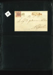 Stamp of Large Lots and Collections A fantastic old time letter collection 1840-1932 (chiefly 1850s) housed in a beautiful classic Schaubek