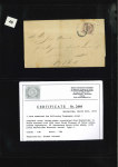 Stamp of Large Lots and Collections A fantastic old time letter collection 1840-1932 (chiefly 1850s) housed in a beautiful classic Schaubek