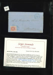 Stamp of Large Lots and Collections A fantastic old time letter collection 1840-1932 (chiefly 1850s) housed in a beautiful classic Schaubek