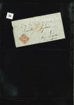Stamp of Large Lots and Collections A fantastic old time letter collection 1840-1932 (chiefly 1850s) housed in a beautiful classic Schaubek