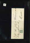 Stamp of Large Lots and Collections A fantastic old time letter collection 1840-1932 (chiefly 1850s) housed in a beautiful classic Schaubek