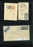Stamp of Large Lots and Collections A fantastic old time letter collection 1840-1932 (chiefly 1850s) housed in a beautiful classic Schaubek