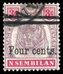 Stamp of Malaysia » Malaysian States » Negri Sembilan 1891 to 1941 accumulation