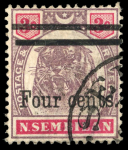 Stamp of Malaysia » Malaysian States » Negri Sembilan 1891 to 1941 accumulation