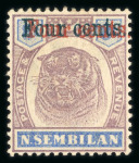 Stamp of Malaysia » Malaysian States » Negri Sembilan 1891 to 1941 accumulation