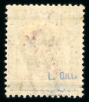 Stamp of Malaysia » Malaysian States » Pahang 1899 4c on 8c double surcharge m.h