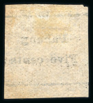 Stamp of Malaysia » Malaysian States » Pahang 1899 Pahang/ Four Cents ovpt plain paper tied