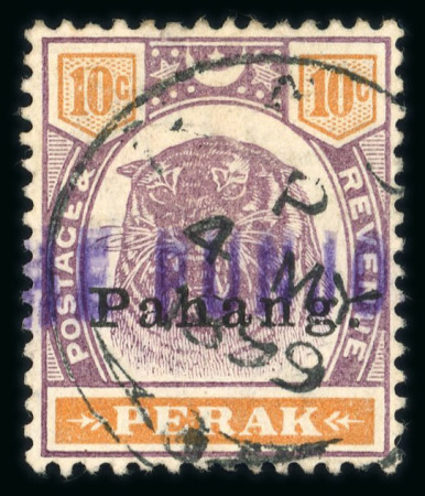 Stamp of Malaysia » Malaysian States » Pahang 1898 10c 25c 50c used Mining company hs