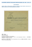 Stamp of Bulgaria BULGARIA 1885-1898 Small exhibition remainder lot with 3 items 8th / 9th issue & div. postal forms