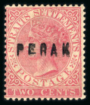 Stamp of Malaysia » Malaysian States » Perak 1878-91 Straits overprint/surcharges accumulation