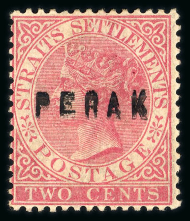 Stamp of Malaysia » Malaysian States » Perak 1878-91 Straits overprint/surcharges accumulation