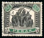 Stamp of Malaysia » Malaysian States » Perak 1892 to 1941 collection mint and used