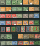 Stamp of Malaysia » Malaysian States » Selangor 1881-1941, Collection with extensive Straits Settlements overprints