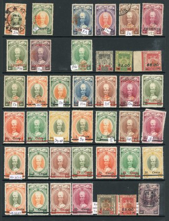 Stamp of Malaysia » Malaysian States - Japanese Occupation 1942 Sultan and Arms surcharge/overprints