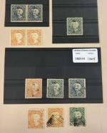 Stamp of Indian States » Sirmoor 1878-1896 Large selection of Sirmoor issues from early