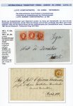 Stamp of Austria » Austrian Levant 1873-83 BULGARIA AUSTRIAN LEVANT 3 covers & 1 card, all via Varna, 2 with thimble VARNA at back