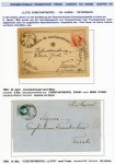 Stamp of Austria » Austrian Levant 1873-83 BULGARIA AUSTRIAN LEVANT 3 covers & 1 card, all via Varna, 2 with thimble VARNA at back
