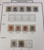 Stamp of British Empire General Collections and Lots 1853-1910 South African States: Extensive and valuable