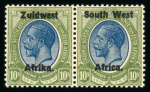 Stamp of British Empire General Collections and Lots 1897-1989 South West Africa: Collection of mint and