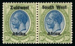 Stamp of British Empire General Collections and Lots 1897-1989 South West Africa: Collection of mint and