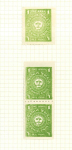 Stamp of Indian States » Jasdan 1942-47 1a pale yellow-green perf.8.5-9 group incl. singles, booklet panes and large sheets and shades