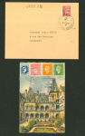 Stamp of France » Libération Libération, ensemble de diverses lettres et cartes,