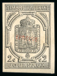 Stamp of France » Journaux 1868-1869, sur 3 pages, collection/accumulation de
