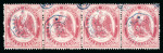 Stamp of France » Télégraphe 1868, sur 2 pages, collection/accumulation de timbres