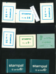 Stamp of Ireland » Booklets 1941-85 Collection of over 60 mostly unexploded booklets,
