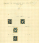 Stamp of India » Collections, Lots etc. 1854-1955 used collection on pages