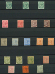 Stamp of India » Collections, Lots etc. 1854-1946 collection on stocksheets
