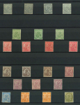 Stamp of India » Collections, Lots etc. 1854-1946 collection on stocksheets