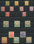 Stamp of India » Collections, Lots etc. 1854-1946 collection on stocksheets