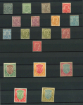 Stamp of India » Collections, Lots etc. 1854-1946 collection on stocksheets