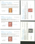 Stamp of Italian States » Sicily 1859 group of 12 issues on stocksheet