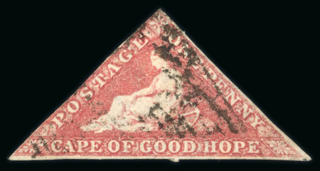 Stamp of South Africa » Cape of Good Hope 1863-64 1d group of three different shades