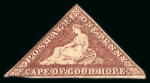 Stamp of South Africa » Cape of Good Hope 1863-64 1d group of three different shades