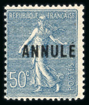 Stamp of France » Collections 1911-1925, sur 4 pages d'un petit album, stock/collection