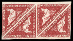 Stamp of South Africa » Cape of Good Hope 1863-64 1d deep carmine-red mint block of four