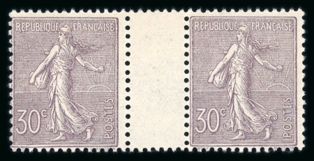 Stamp of France » Collections 1903-1906, sur une page, ensemble de bonnes valeurs