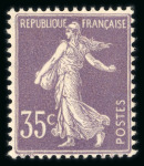 Stamp of France » Collections 1903-1906, sur une page, ensemble de bonnes valeurs