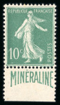 Stamp of France » Collections 1900-1955, dans un classeur, stock marchand de timbres
