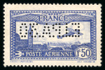 Stamp of France » Collections 1900-1955, dans un classeur, stock marchand de timbres