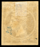 Stamp of Greece » Large Hermes Heads » 1871-76 Meshed paper issue 2 Lep grey-bistre in a choice copy with large margins