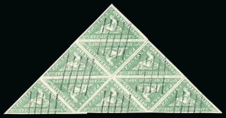 Stamp of South Africa » Cape of Good Hope Advanced collection of Cape of Good Hope Forgeries.