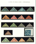 Stamp of South Africa » Cape of Good Hope Advanced collection of Cape of Good Hope Forgeries.