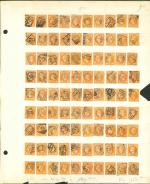 Stamp of France » Collections 1863, Spectaculaire ensemble de plus de 5000 timbres Napoléon Lauré 40c